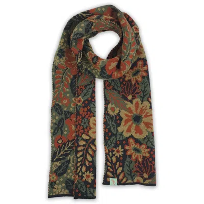 Otto & Spike Women's Yellow / Orange / Black Scarves - Bliss - Bronze, Flaxen Mustard In Multi
