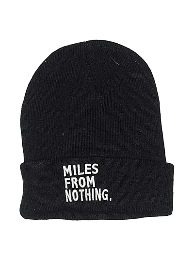 Pre-owned Otto Collection Beanie Hat In Black