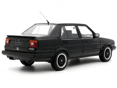 Otto Mobile 1987 Volkswagen Jetta Mk2 Black Limited Edition To 2000 Pieces Worldwide 1/18 Model Car By Otto Mobi