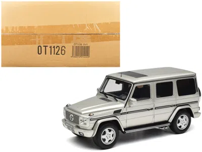 Otto Mobile 2003 Mercedes-benz G-class 55 Amg Iridium Silver Metallic Limited Edition To 999 Pieces Worldwide 1/
