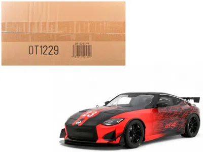 Otto Mobile 2022 Nissan Z Gt4 #23 Black With Red Graphics "2022 Sema Show" 1/18 Model Car By