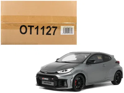 Otto Mobile 2024 Toyota Gr Yaris Precious Metal Gray Metallic Limited Edition To 999 Pieces Worldwide 1/18 Model