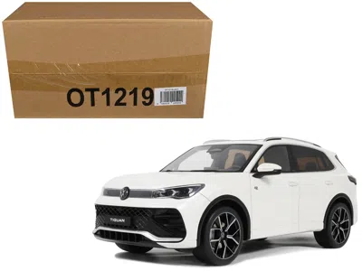 Otto Mobile 2024 Volkswagen Tiguan E Tsi R-line Oryx White Pearl Limited Edition To 999 Pieces Worldwide 1/18 Mo