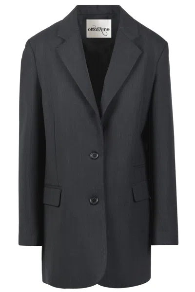 Ottod'ame - Jacket - 461145 - Anthracite In Black
