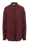 Ottod'ame - Shirt - 461135 - Bordeaux In Multi
