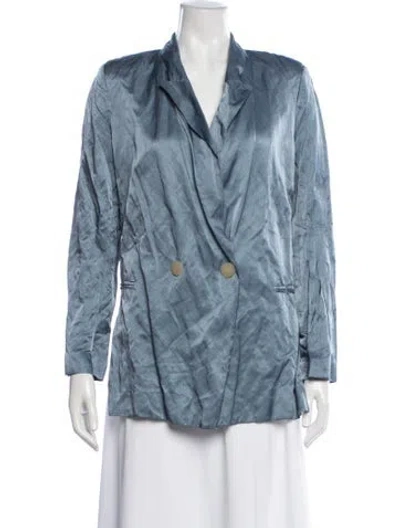 Pre-owned Ottod'ame Blazer In Blue