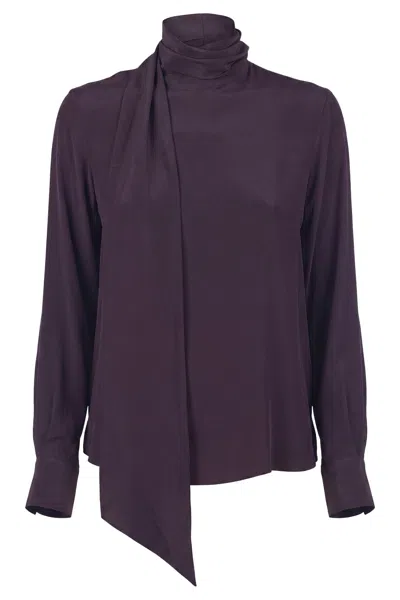 Ottod'ame - Blusa - 480367 - Chocolate In Purple