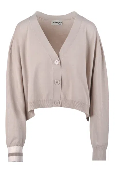 Ottod'ame - Cardigan - 470759 - Corda In Brown