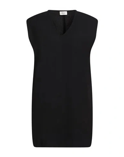 Ottod'ame Caring Woman Mini Dress Black Size 10 Polyester