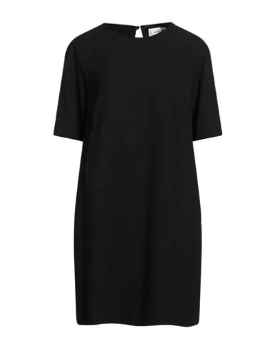 Ottod'ame Caring Woman Mini Dress Black Size 6 Polyester