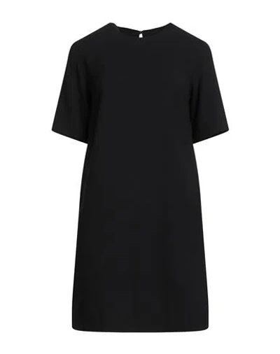 Ottod'ame Caring Woman Mini Dress Black Size 8 Polyester