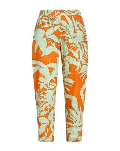 Ottod'ame Caring Woman Pants Light Green Size 10 Cotton