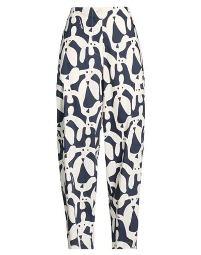 Ottod'ame Caring Woman Pants Midnight Blue Size 12 Cotton