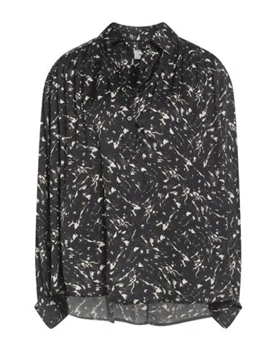 Ottod'ame Caring Woman Top Black Size 10 Viscose