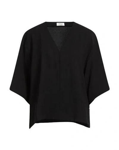 Ottod'ame Caring Woman Top Black Size 12 Polyester