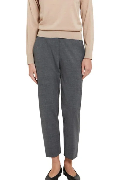 Ottod'ame Carrot Trousers In Gray