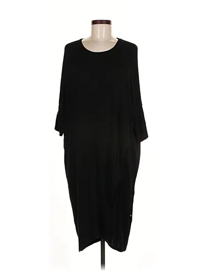 Pre-owned Ottod'ame Casual Dress In Black