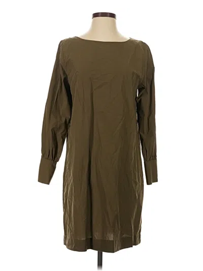 Pre-owned Ottod'ame Casual Dress In Brown