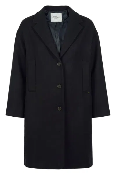 Ottod'ame - Coat - 480347 - Black In Nero