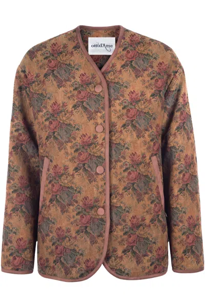 Ottod'ame - Coat - 480352 - Fantasy Ruggine In Brown