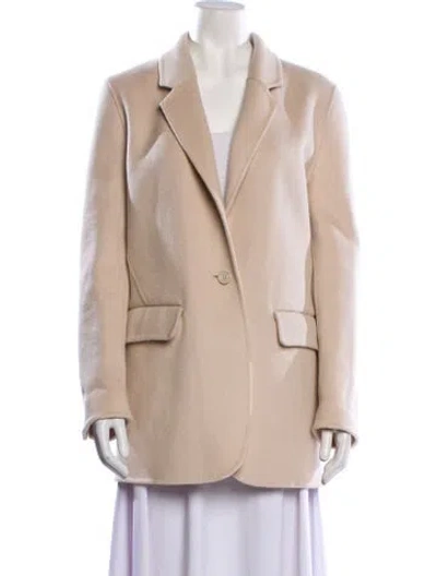 Pre-owned Ottod'ame Coat In Neutral