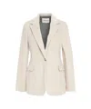 Ottod'ame Corduroy Blazer In Neutral