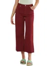 Ottod'ame Cotton Flare Trousers In Goji In Multi