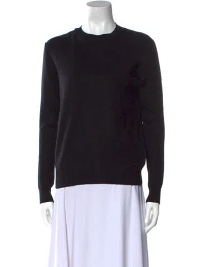Pre-owned Ottod'ame Crew Neck Sweater In Black