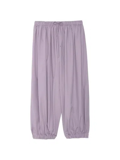 Ottod'ame Drawstring Trousers In Purple