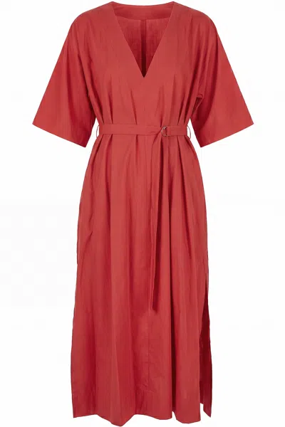 Ottod'ame - Dress - 470706 - Red In Black