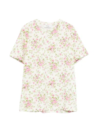 Ottod'ame Floral T-shirt In White