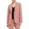 Ottod'ame Jacket With Button In Pink