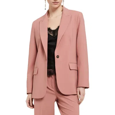 Ottod'ame Jacket With Button In Pink