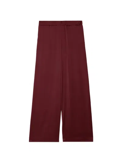 Ottod'ame Jersey Trousers In Red