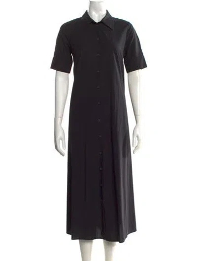 Pre-owned Ottod'ame Long Dress In Black