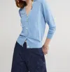 Ottod'ame Long Sleeves Cardigan In Cielo In Multi