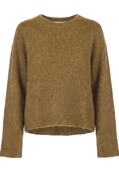 Ottod'ame - Maglia - 480376 - Oliva In Brown