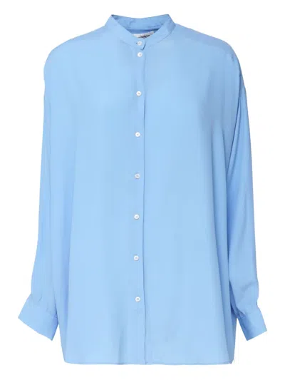 Ottod'ame Mandarin-collar Button-up Shirt