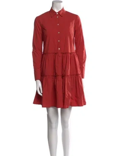 Pre-owned Ottod'ame Mini Dress In Red
