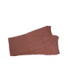 Ottod'ame Mohair Scarf With Refined Logo Detail In Brown