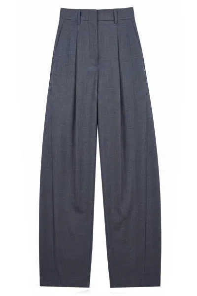 Ottod'ame - Pants - 480320 - Grey In Blue