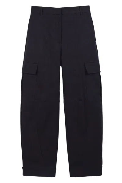 Ottod'ame - Pants - 480324 - Black In Blue