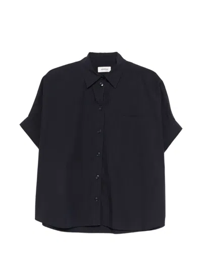 Ottod'ame Pocket Button Shirt In Blue