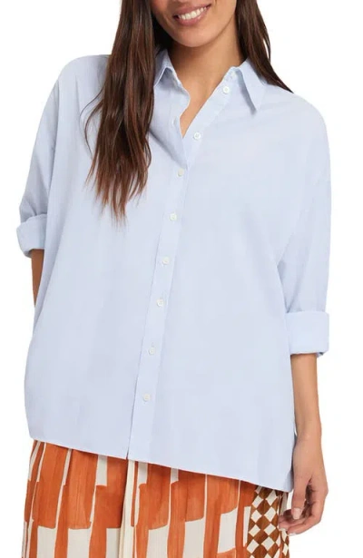 Ottod'ame Poplin Shirt In Blue