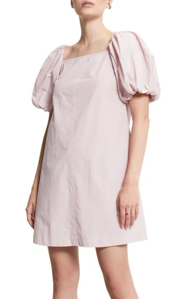 Ottod'ame Poplin Short Dress In Pink