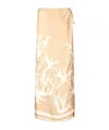 Ottod'ame Printed Skirt In Neutral