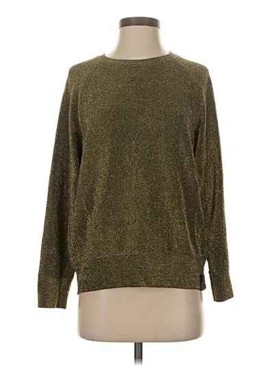 Pre-owned Ottod'ame Pullover Sweater In Gold
