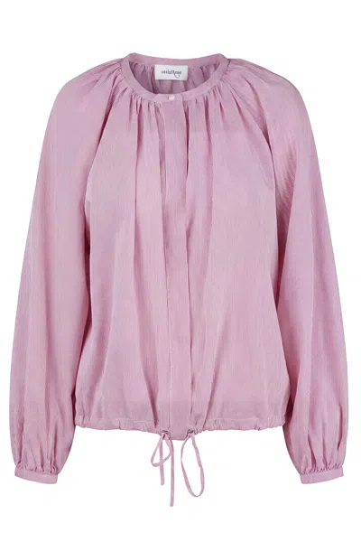Ottod'ame - Shirt - 470745 - White/red In Pink