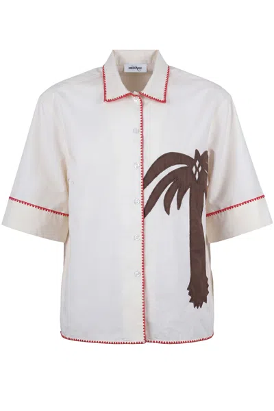 Ottod'ame - Shirt - 470751 - Milk/moro In Multi
