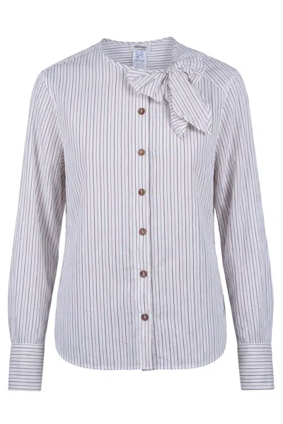 Ottod'ame - Shirt - 480366 - Furnace In Panna/marrone